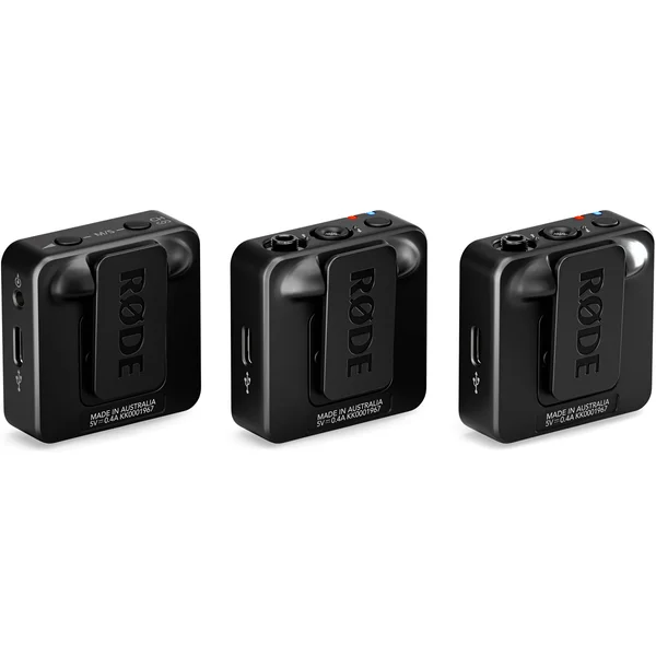 RODE Wireless GO (Gen 3) Dual Channel Wireless Microphone System - Black
