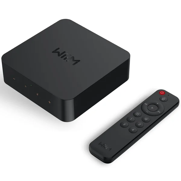 WiiM Pro Plus MQA Multi-Room Wireless Bluetooth Transceiver, WiFi Network Streamer Pre-Amplifier