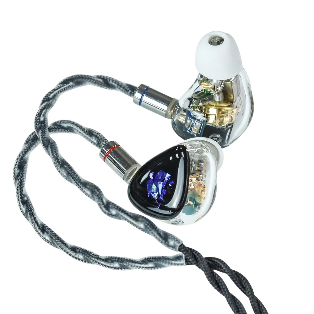 LETSHUOER EJ07 7-Driver (4EST+2BA+1DD) Tribrid In-Ear Earphone