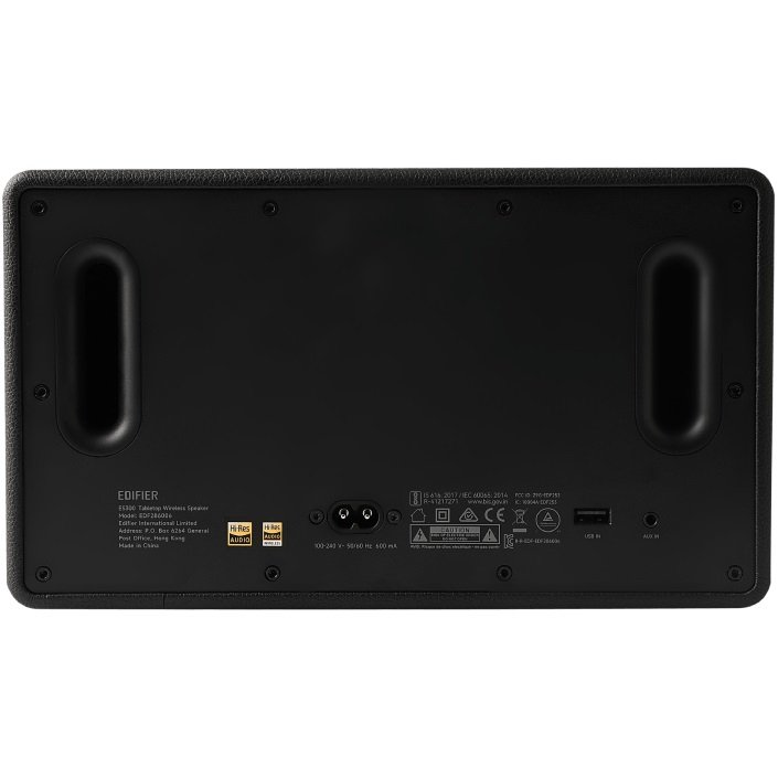 Edifier ES300 Multi-Room Wireless Bluetooth/WiFi Network Portable Speaker - Black