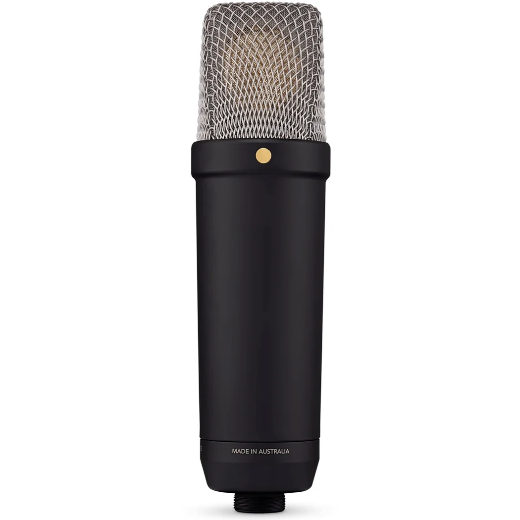 RODE NT1 5th Generation Cardioid Condenser USB/XLR Microphone with SM6 Shock Mount & Pop Filter - Black