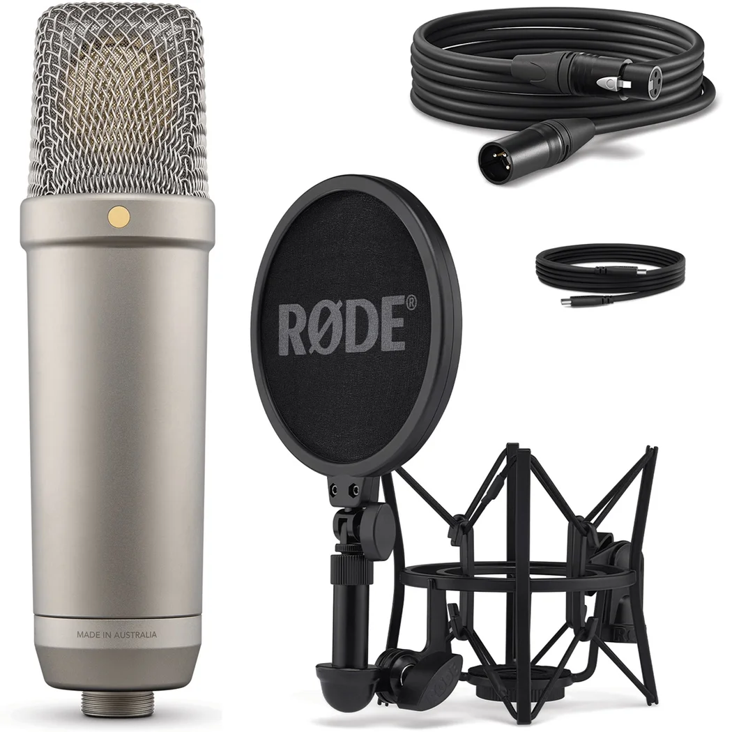 RODE NT1 5th Generation Studio Condenser Microphone (Silver)