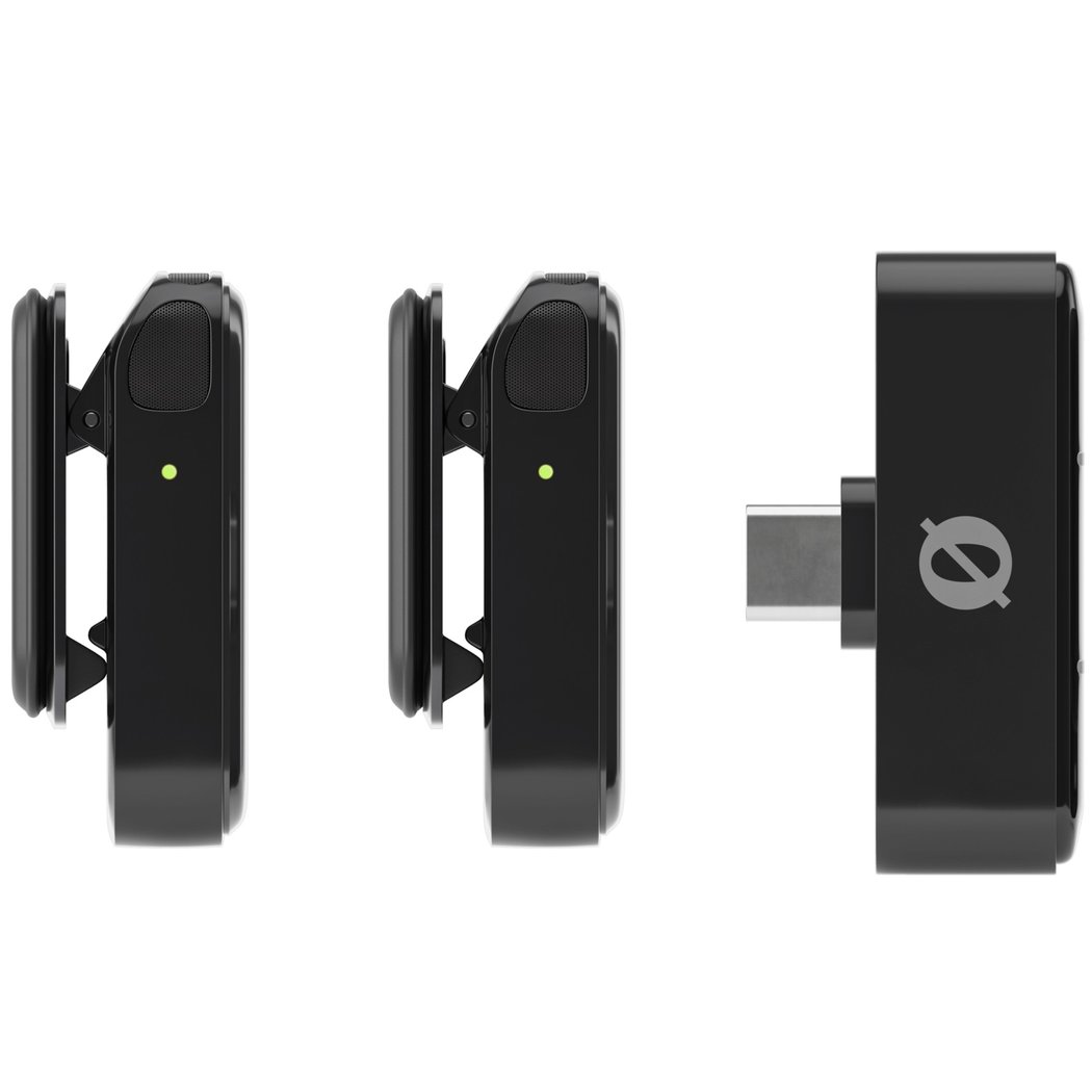 RODE Wireless Micro Dual Channel Wireless Microphone System with Charging Case for Smartphones - Black