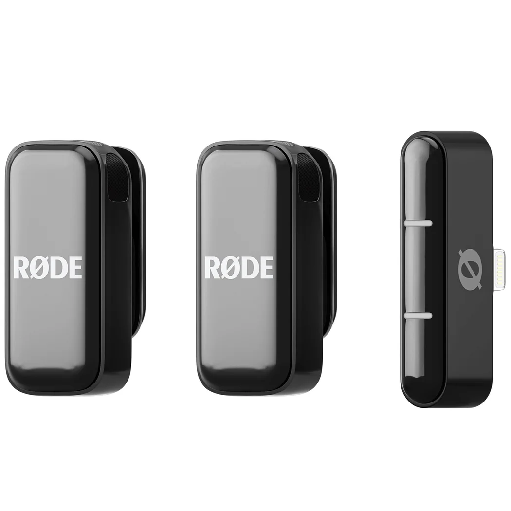 RODE Wireless Micro Dual Channel Microphones (Black)