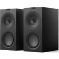 KEF Q Concerto Meta 3-Way Passive Desktop Bookshelf Speakers - Satin Black