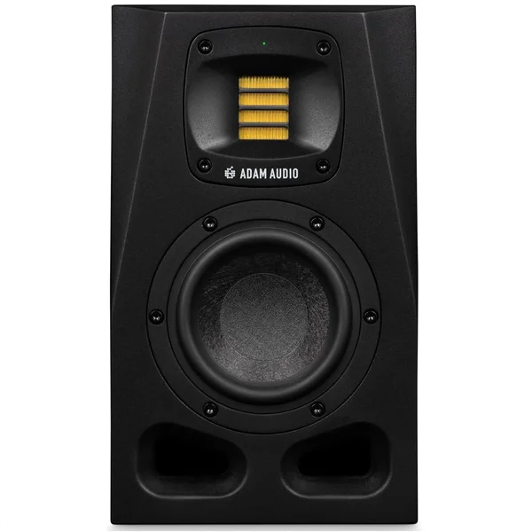 ADAM Audio A4V Nearfield Studio Monitoring Wired Desktop Bookshelf Speaker - Black (Each)
