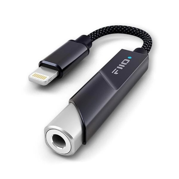 FiiO KA11 Lightning to 3.5mm Mobile DAC & Headphone Amplifier Cable Dongle - Midnight Black FiiO KA11 Lightning to 3.5mm Mobile DAC & Headphone Amplifier Cable Dongle - Midnight Black