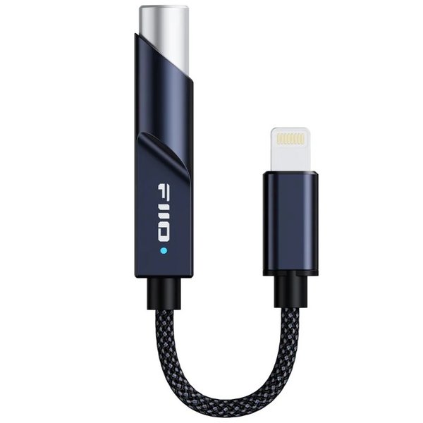 FiiO KA11 Lightning to 3.5mm Mobile DAC & Headphone Amplifier Cable Dongle - Midnight Black FiiO KA11 Lightning to 3.5mm Mobile DAC & Headphone Amplifier Cable Dongle - Midnight Black