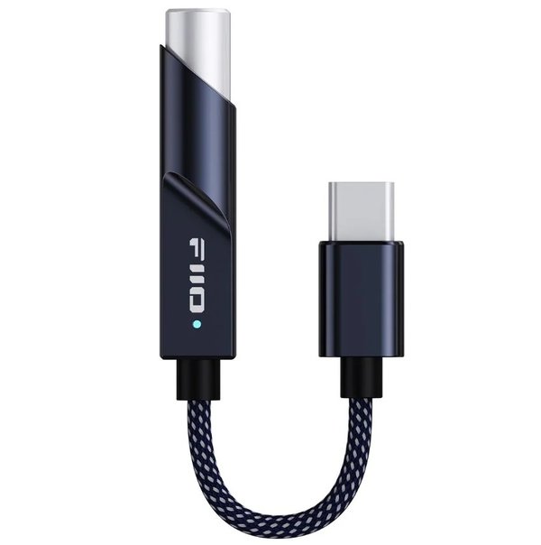 FiiO KA11 Type-C USB to 3.5mm USB DAC & Headphone Amplifier Cable Dongle - Midnight Black FiiO KA11 Type-C USB to 3.5mm USB DAC & Headphone Amplifier Cable Dongle - Midnight Black