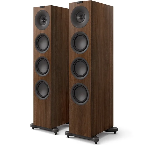 KEF Q11 Meta 3-Way Passive Floorstanding Speakers - Walnut