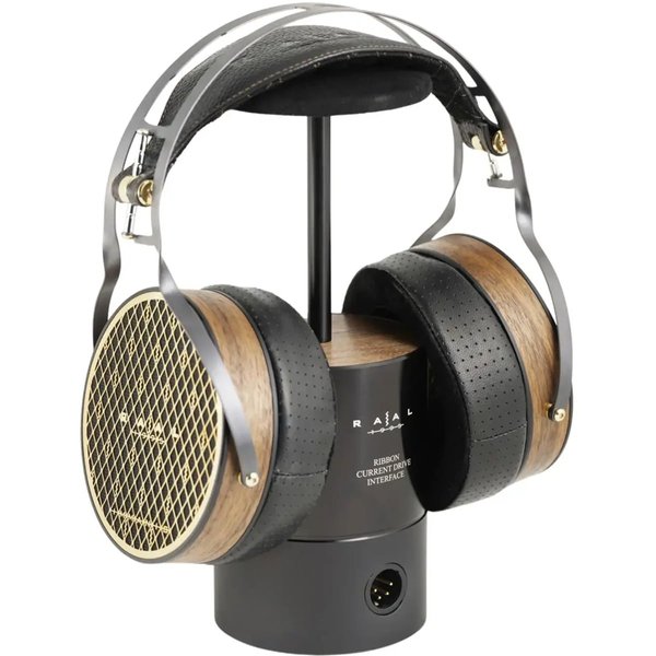 RAAL 1995 IMMANIS True Triple Ribbon Open-Back Over-Ear Headphone w/ Ribbon Current-Drive Interface/Stand & Cables Set RAAL 1995 IMMANIS True Triple Ribbon Open-Back Over-Ear Headphone w/ Ribbon Current-Drive Interface/Stand & Cables Set