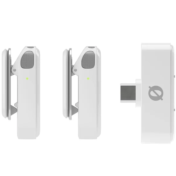 RODE Wireless Micro Dual Channel Wireless Microphone System with Charging Case for Smartphones - White