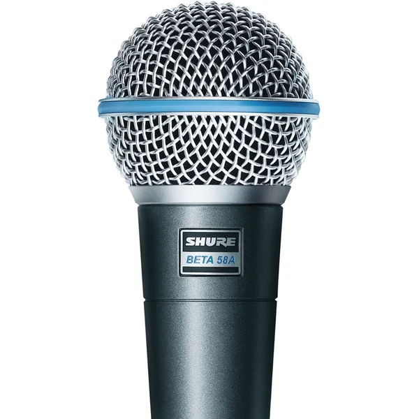Shure Beta 58A Supercardioid Dynamic Vocal XLR Handheld Microphone