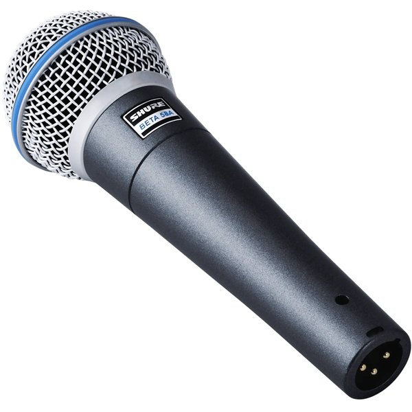 Shure Beta 58A Supercardioid Dynamic Vocal XLR Handheld Microphone Shure Beta 58A Supercardioid Dynamic Vocal XLR Handheld Microphone