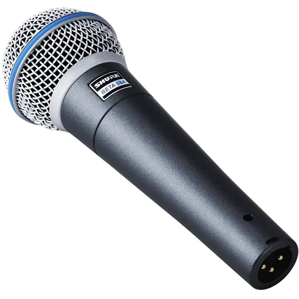 Shure Beta 58A Supercardioid Dynamic Vocal XLR Handheld Microphone