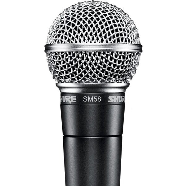 Shure SM58 (SM58-LC) Cardioid Dynamic Vocal XLR Handheld Microphone (without On/Off Switch) Shure SM58 (SM58-LC) Cardioid Dynamic Vocal XLR Handheld Microphone (without On/Off Switch)