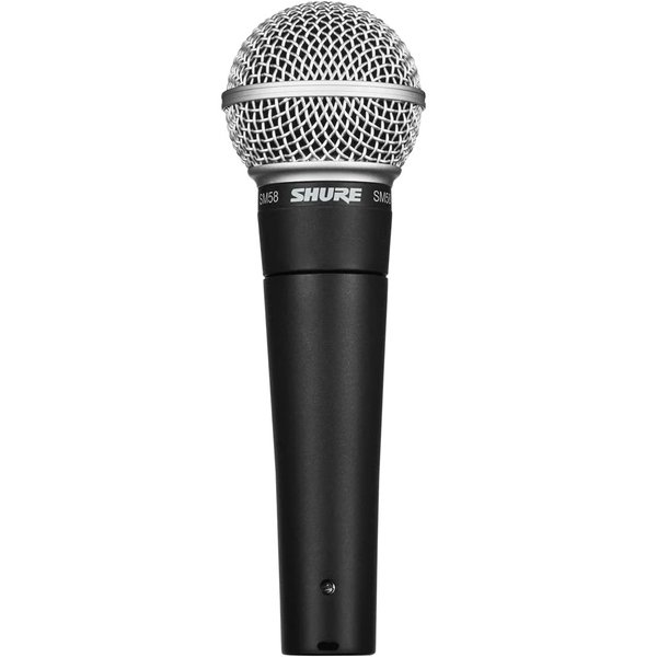 Shure SM58 (SM58-LC) Cardioid Dynamic Vocal XLR Handheld Microphone (without On/Off Switch) Shure SM58 (SM58-LC) Cardioid Dynamic Vocal XLR Handheld Microphone (without On/Off Switch)