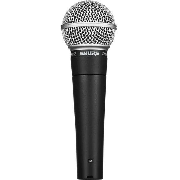 Shure SM58 (SM58-LC) Cardioid Dynamic Vocal XLR Handheld Microphone (without On/Off Switch)