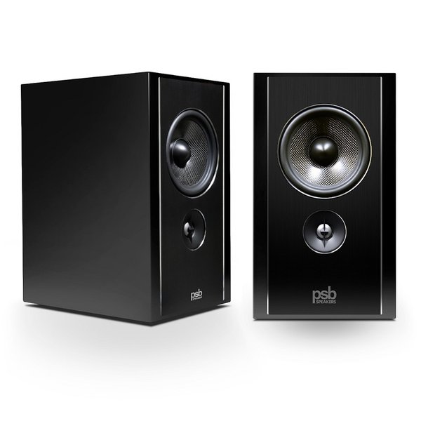 PSB Synchrony B600 2-Way Passive Desktop Bookshelf Speakers - High Gloss Black PSB Synchrony B600 2-Way Passive Desktop Bookshelf Speakers - High Gloss Black