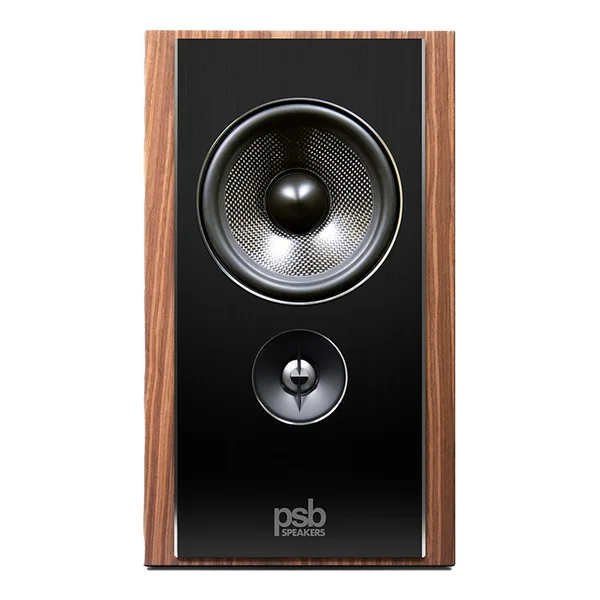 PSB Synchrony B600 2-Way Passive Desktop Bookshelf Speakers - Satin Walnut
