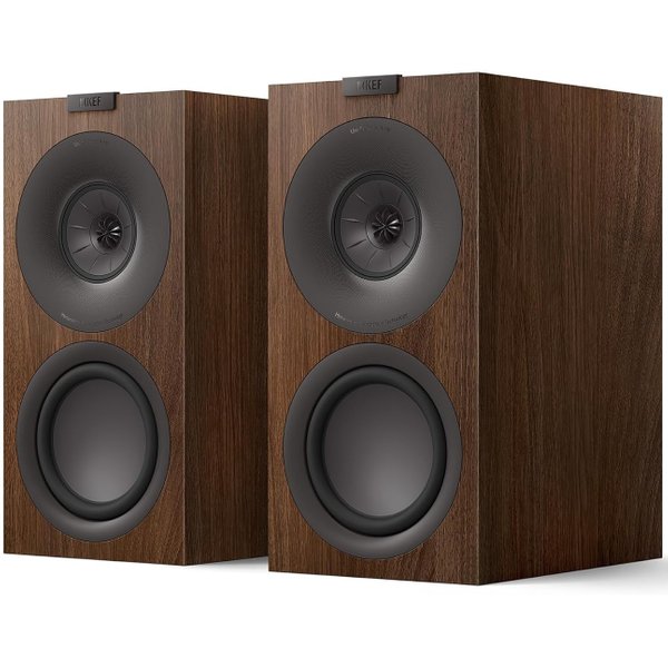 KEF Q Concerto Meta 3-Way Passive Desktop Bookshelf Speakers - Walnut KEF Q Concerto Meta 3-Way Passive Desktop Bookshelf Speakers - Walnut