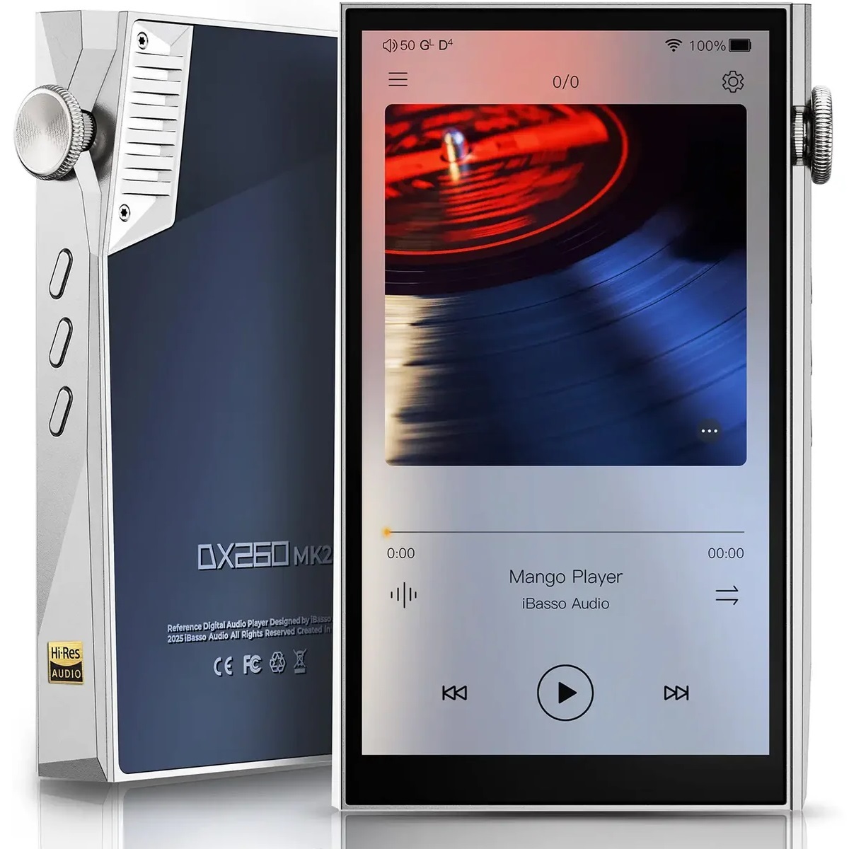 iBasso DX260MK2 MQA Lossless Android 13 Digital Audio Player