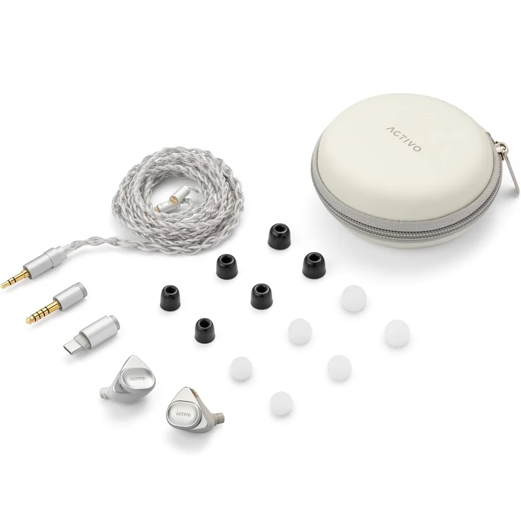 ACTIVO Volcano 3 Dynamic Drivers IEMs
