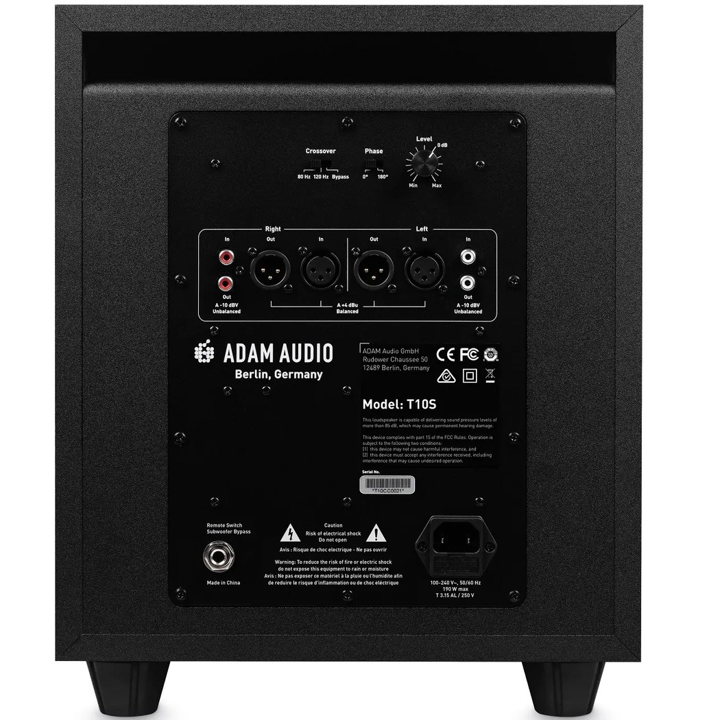 ADAM Audio T10S 10-inch (10