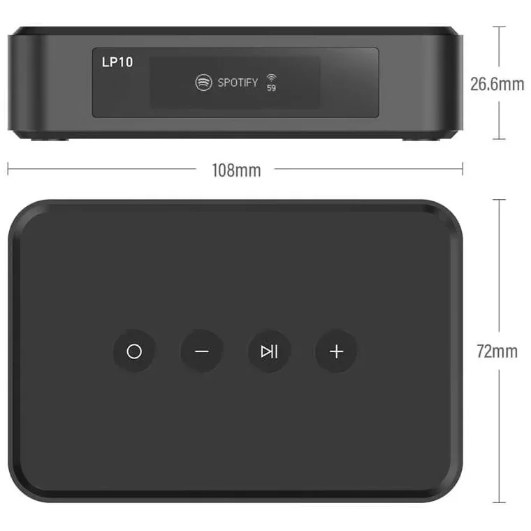 Arylic LP10 Wireless AirPlay 2 Google Chrome Cast Home Network Streamer