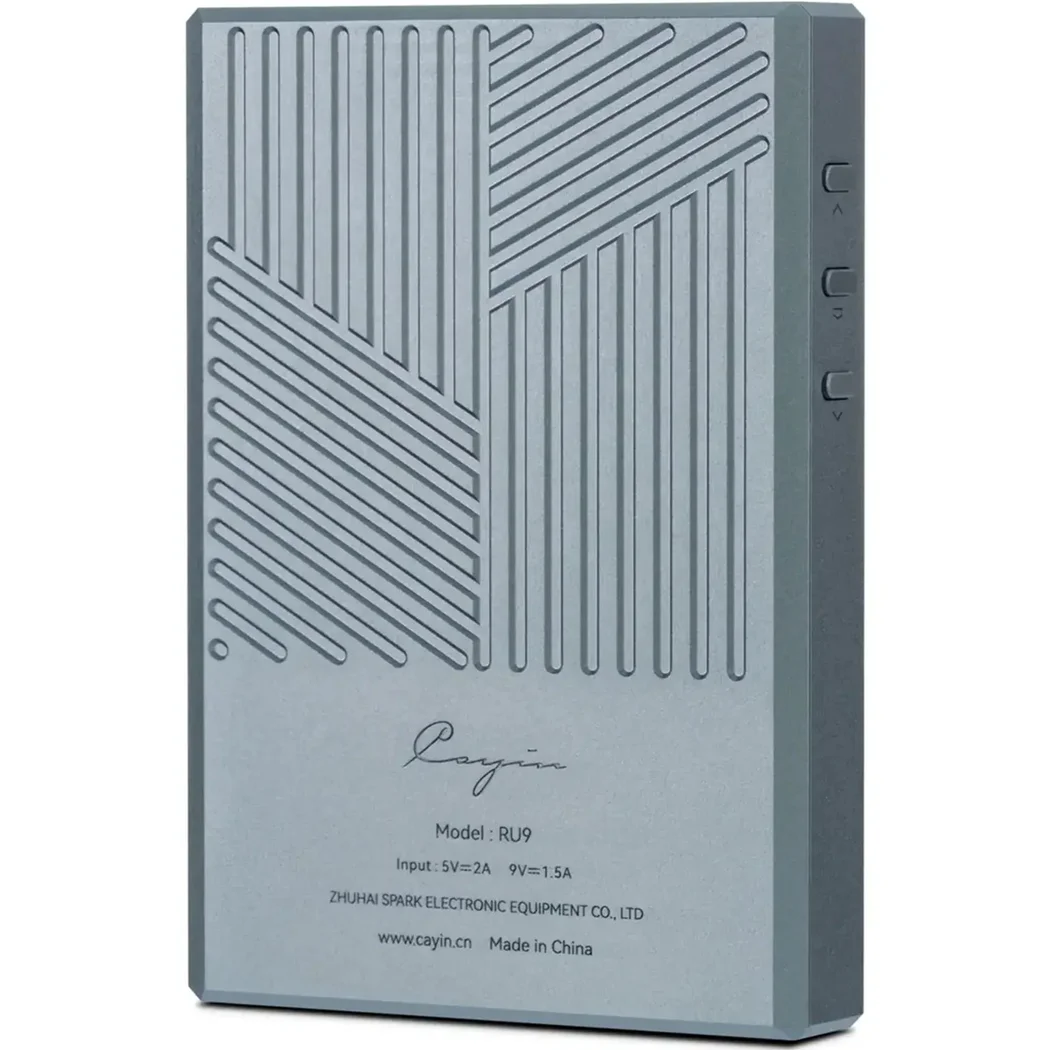 Cayin RU9 Wireless Bluetooth Portable Tube Nutube KORG 6P1 Type-C USB Digital DAC transport headphone amplifier