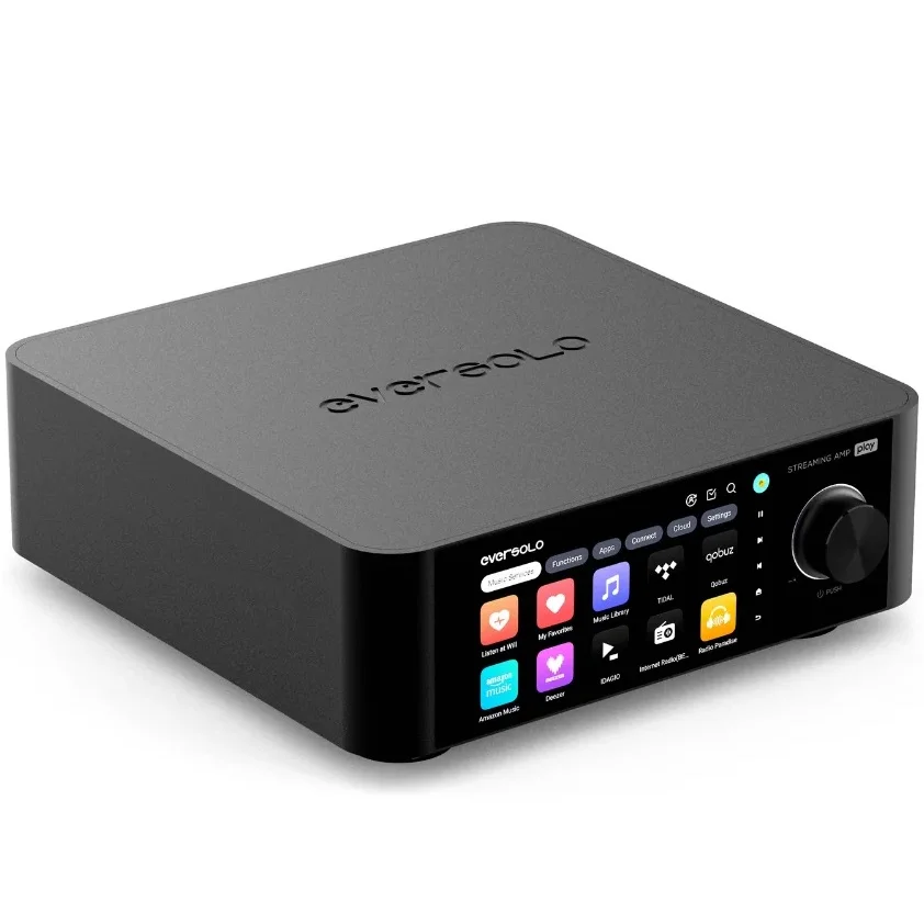 EverSolo Play (Standard) Wireless Bluetooth/WiFi Network Streamer Integrated Amplifier & Transport