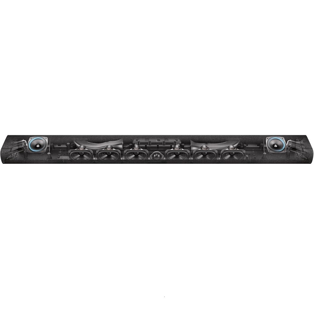 Harman Kardon Enchant 1100 MultiBeam Dolby Atmos, DTS:X Multi-Room Wireless Bluetooth/WiFi Network Soundbar Speaker - Black