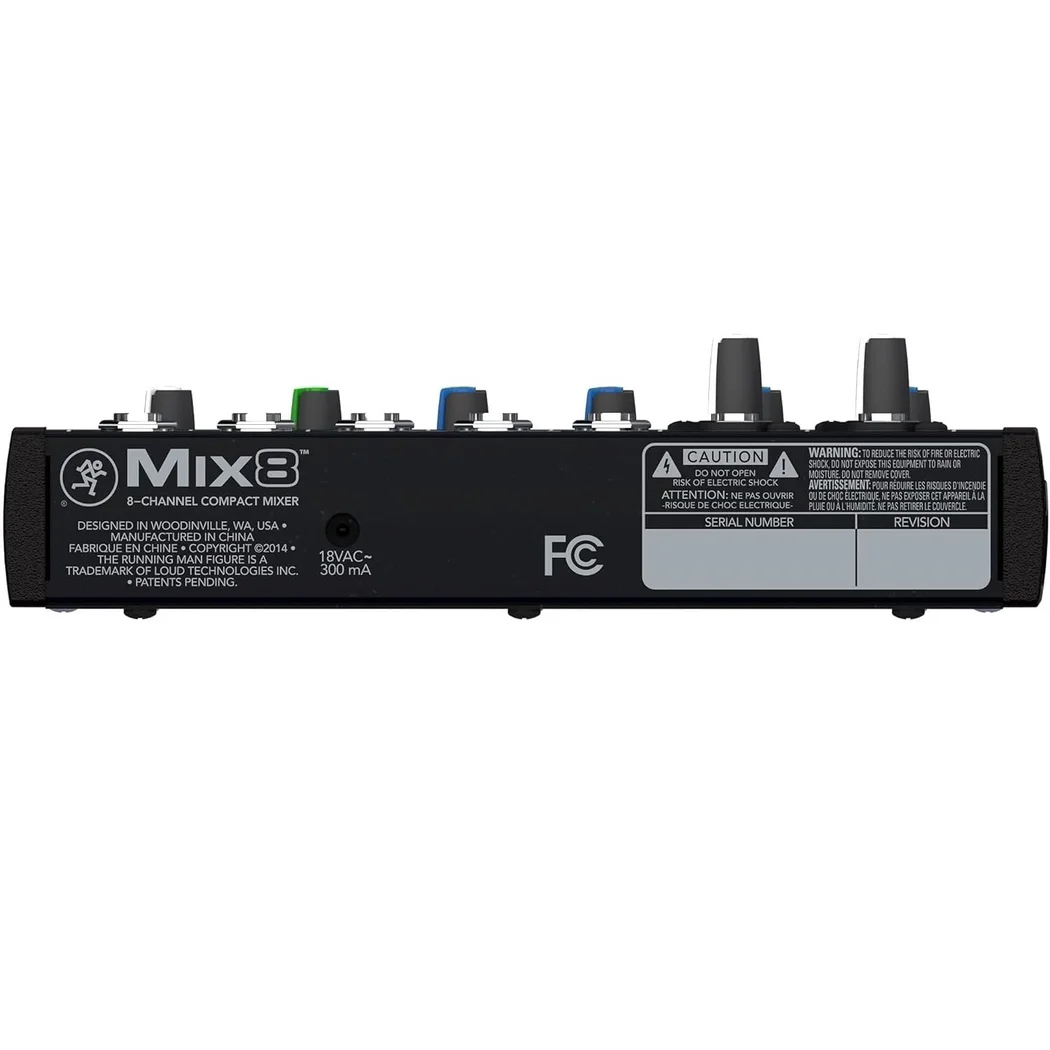 Mackie Mix8 8-Channel Compact Mixer