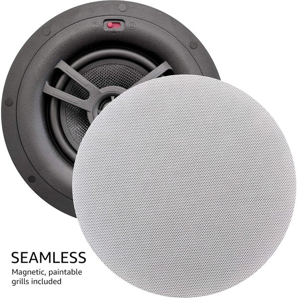 Earthquake Sound OH6 One-Hander In-Ceiling Speakers (Pair) Earthquake Sound OH6 One-Hander In-Ceiling Speakers (Pair)