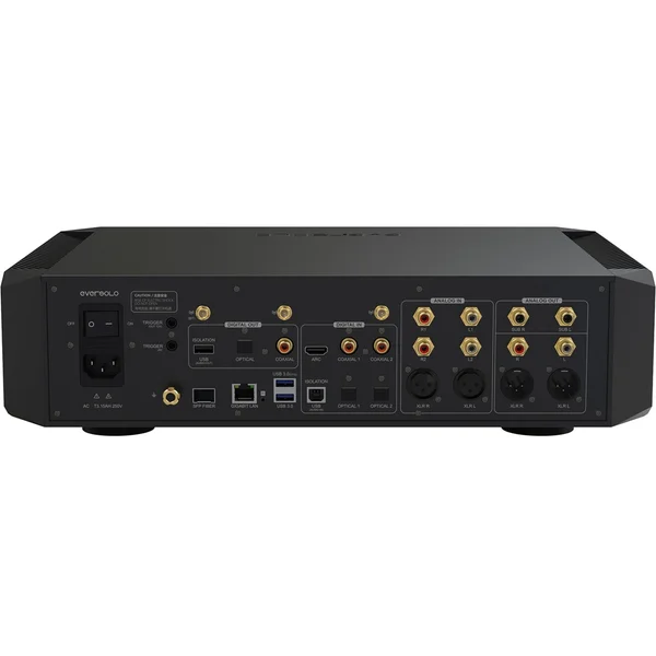 Eversolo DMP-A10 MQA Digital DAC & Multi-Room Wireless Bluetooth/WiFi Network Streamer Pre-Amplifier (with HDMI)