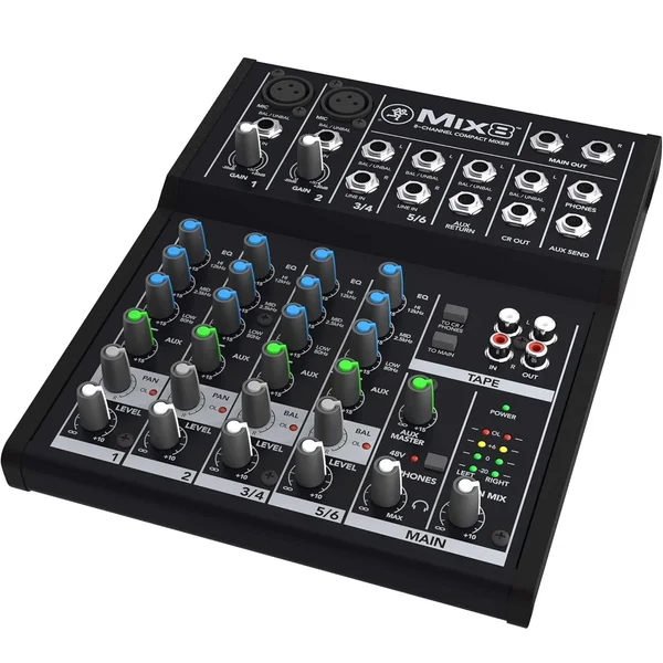 Mackie Mix8 8-Channel Compact Mixer