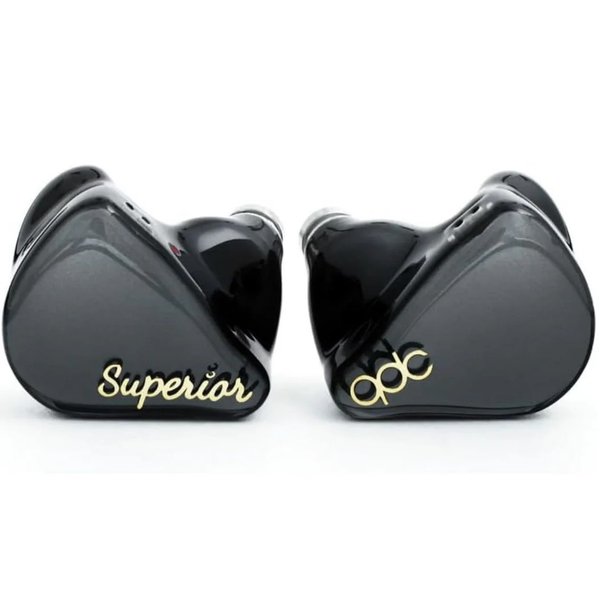 QDC SUPERIOR 10mm Driver (1DD) In-Ear Earphone - Piano Black