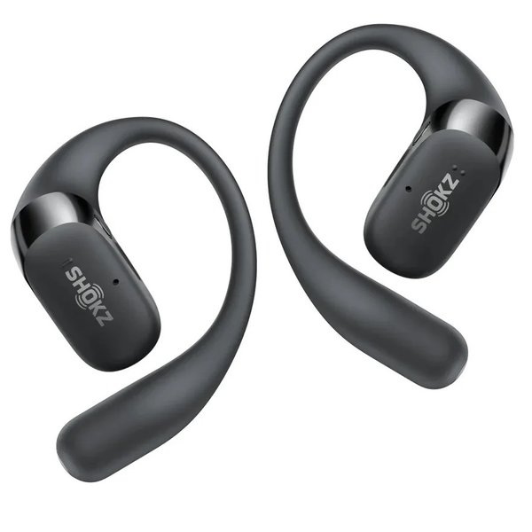 Shokz OpenFit 2+ True Wireless Bluetooth Air Conduction Open-Ear Earphone with Mic - Black Shokz OpenFit 2+ True Wireless Bluetooth Air Conduction Open-Ear Earphone with Mic - Black
