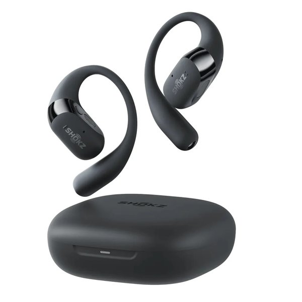 Shokz OpenFit 2+ True Wireless Bluetooth Air Conduction Open-Ear Earphone with Mic - Black Shokz OpenFit 2+ True Wireless Bluetooth Air Conduction Open-Ear Earphone with Mic - Black