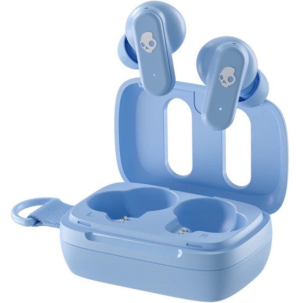 Skullcandy Dime 3 True Wireless Bluetooth In-Ear Earphones With Mic - Preppy Blue Skullcandy Dime 3 True Wireless Bluetooth In-Ear Earphones With Mic - Preppy Blue