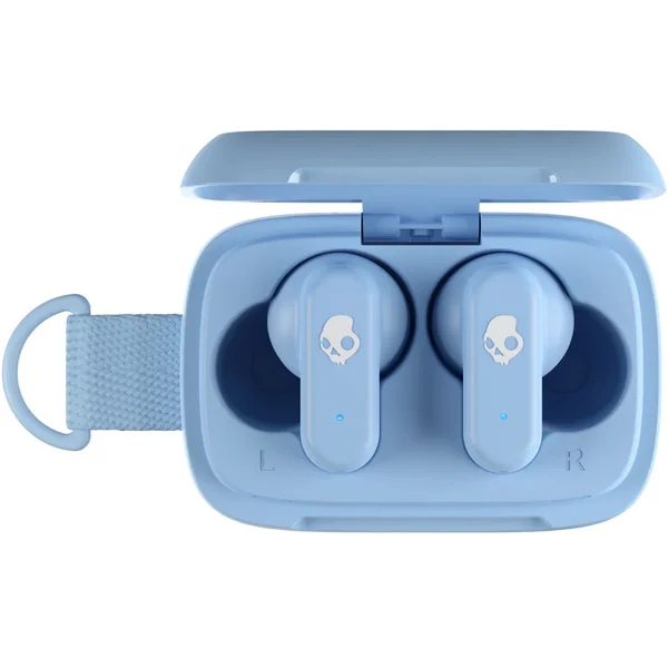 Skullcandy Dime 3 True Wireless Bluetooth In-Ear Earphones With Mic - Preppy Blue