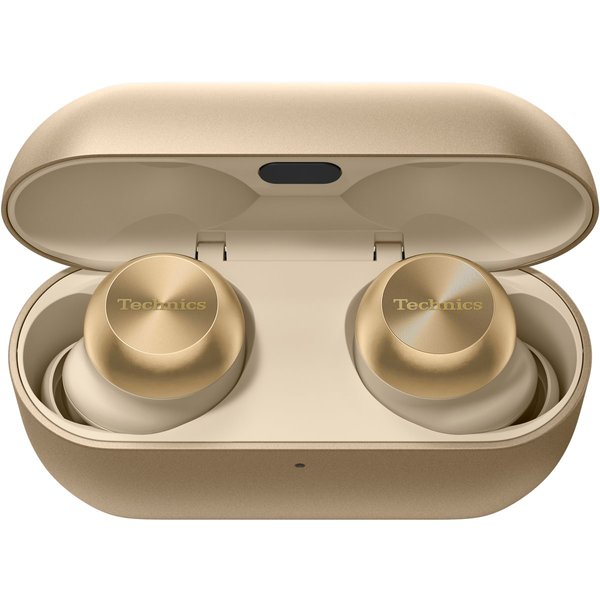 Technics EAH-AZ100 True Wireless Bluetooth Noise-Cancelling In-Ear Earphone with Mic - Champagne Gold [60th Anniversary Edition]