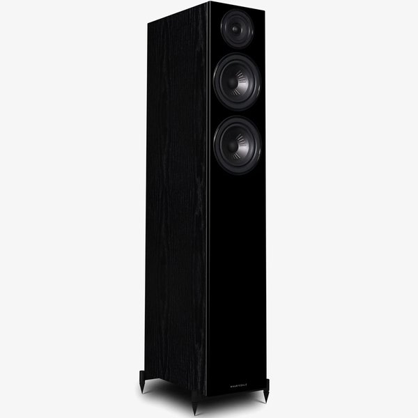 Wharfedale Diamond 12.4 2.5-Way Passive Floorstanding Speakers - Black Oak