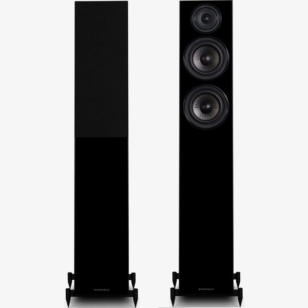 Wharfedale Diamond 12.4 2.5-Way Passive Floorstanding Speakers - Walnut Pearl
