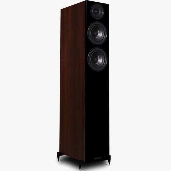 Wharfedale Diamond 12.4 2.5-Way Passive Floorstanding Speakers - Walnut Pearl