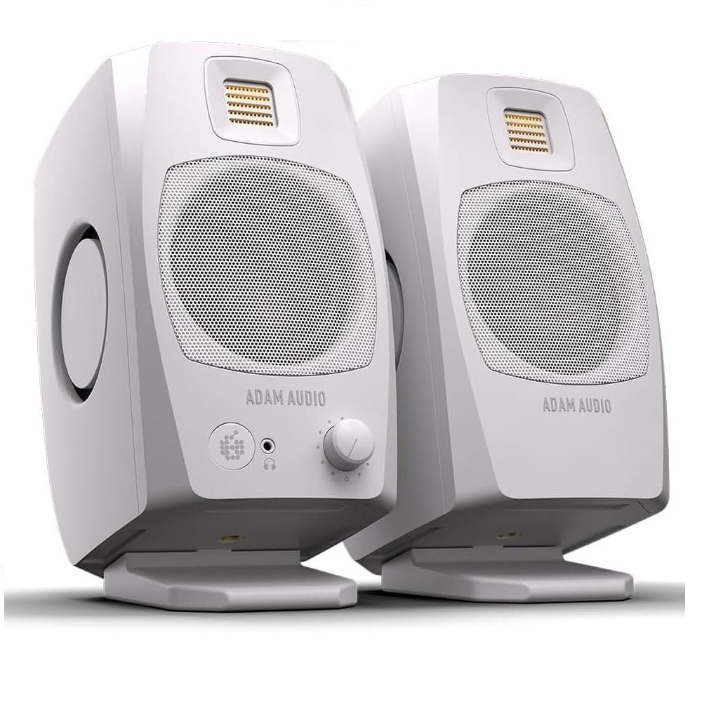 ADAM Audio D3V Studio Monitors (White)