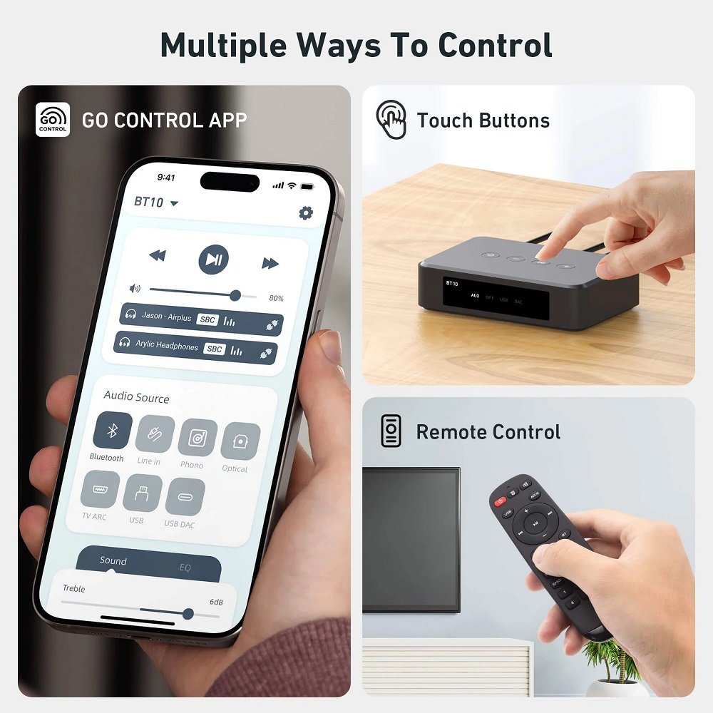 Arylic BT10 Desktop Wireless Bluetooth Transmitter