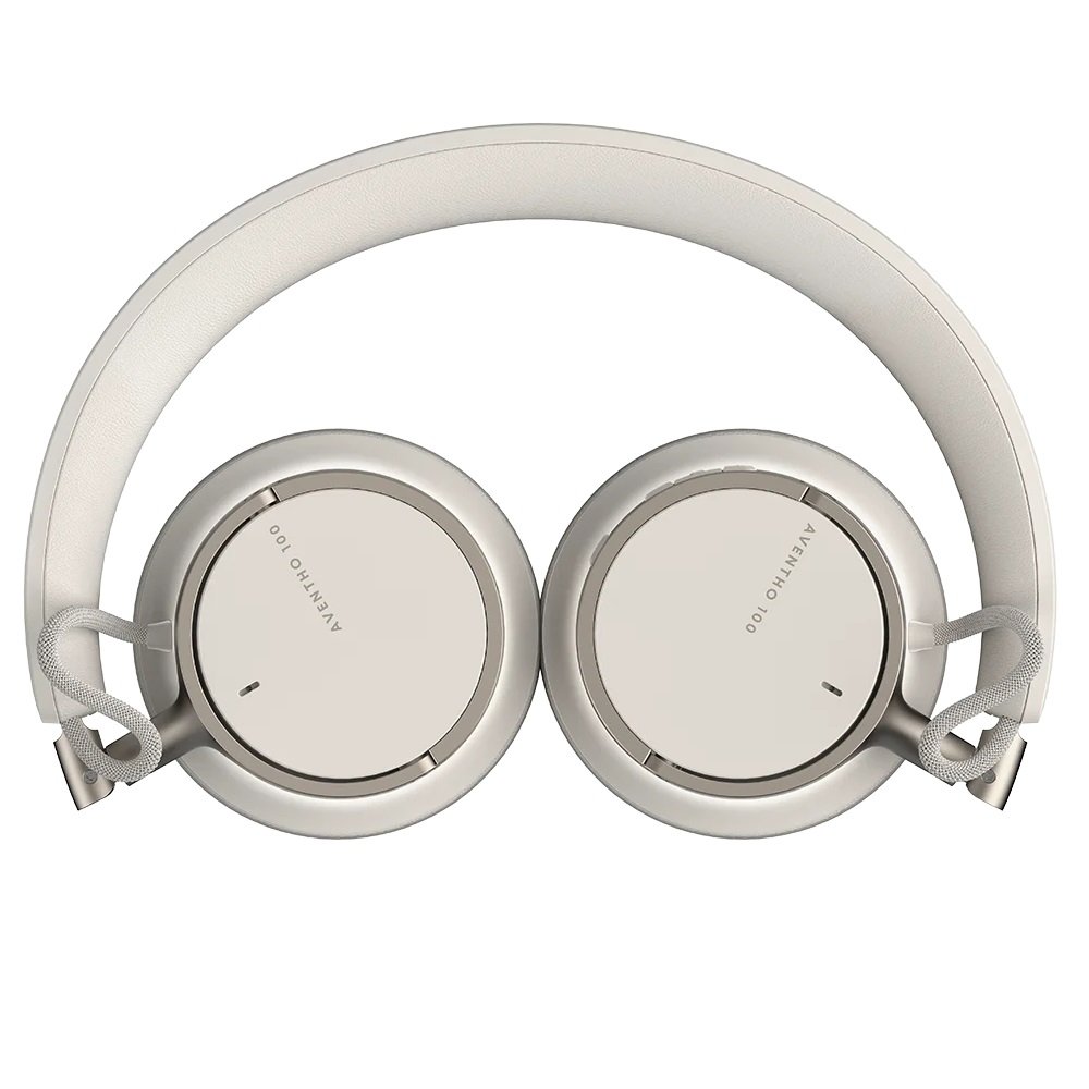 Beyerdynamic AVENTHO 100 Wired/Wireless Bluetooth Noise-Cancelling On-Ear Headphone with Mic - Cream