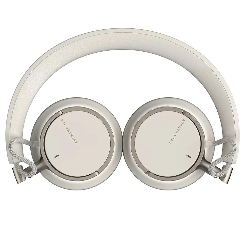 Beyerdynamic AVENTHO 100 Wired/Wireless Bluetooth Noise-Cancelling On-Ear Headphone with Mic - Cream