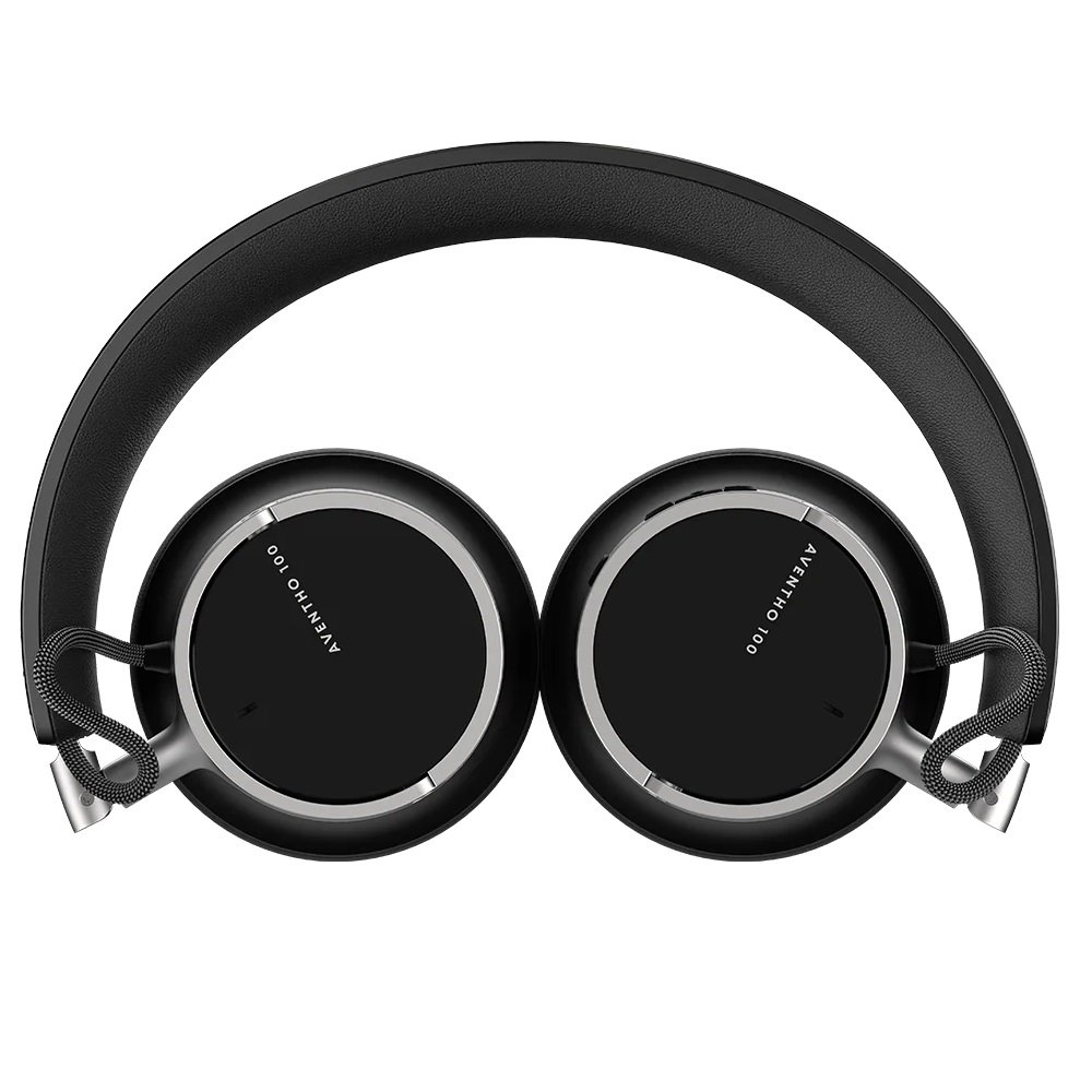 Beyerdynamic AVENTHO 100 Wired/Wireless Bluetooth Noise-Cancelling On-Ear Headphone with Mic - Black